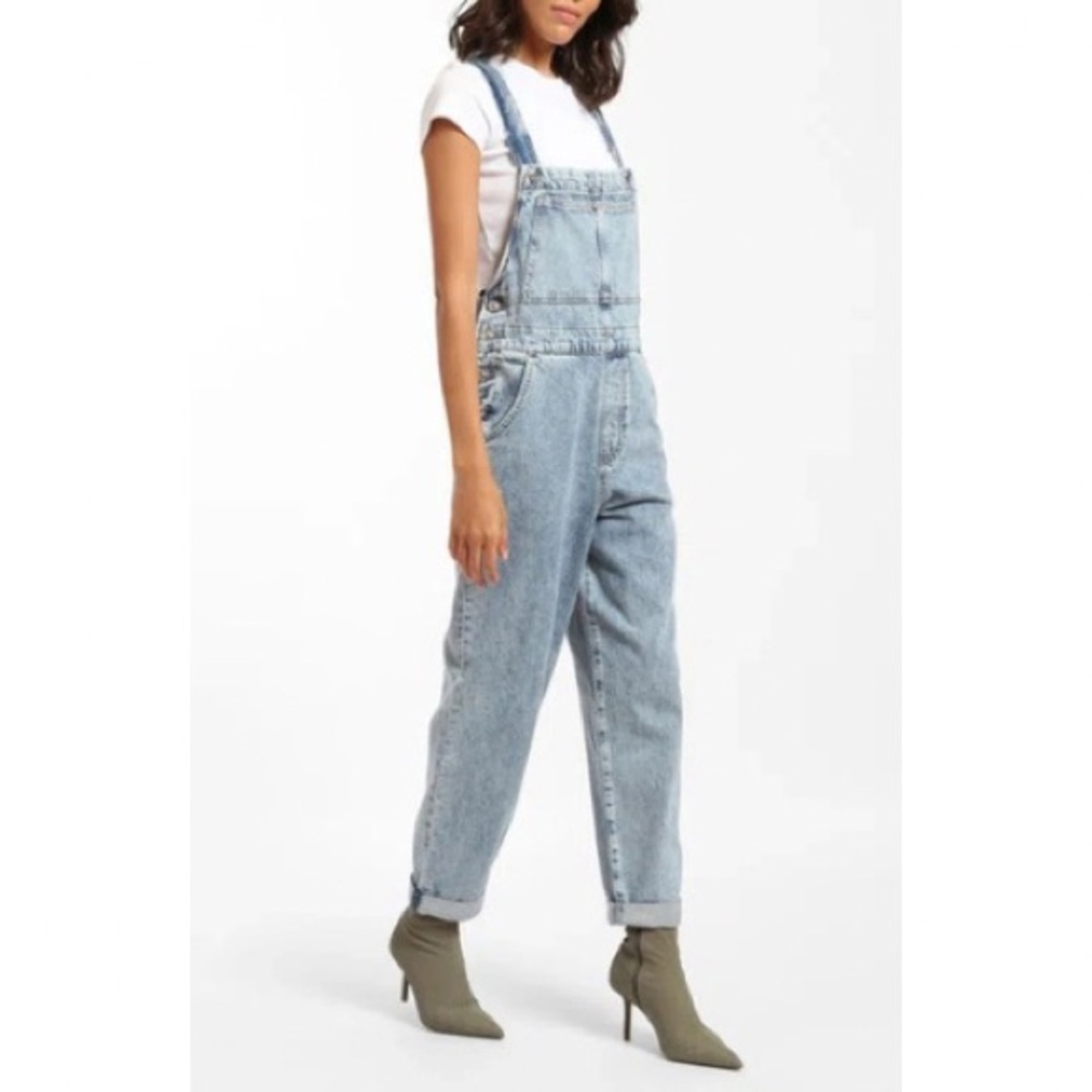 NWOT Brooklyn Industries Farra Brushed Denim Overalls